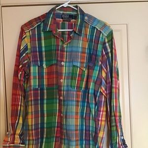 COPY - Ralph Lauren Trim Military Patchwork Shirt